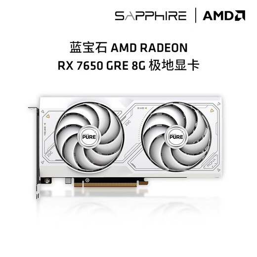 Sapphire AMD RADEON RX 7650GRE Serie Spiel Black Myth Wukong Grafikkarte Computer unabhängige Grafikkarte RX 7650GRE 8G Polar