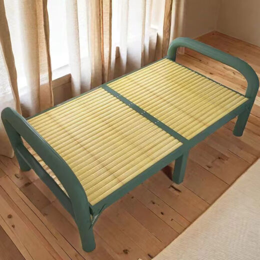 
Shengtao lunch break storage convenient nap home adult bed folding office bamboo board accompanying bed single bed Chishui Mingzhu*192 long*95 wide-16851