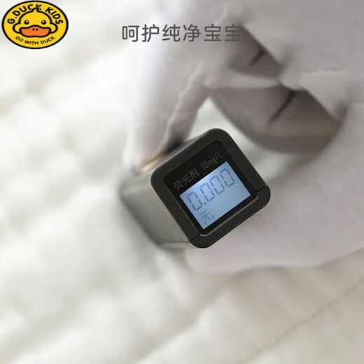 G.duck纯棉纱布尿布裤婴儿尿戒子柔软透气四季可用可水洗机洗重复使用 印花随机 1条装 M码【适合10-20斤 3-9个月)