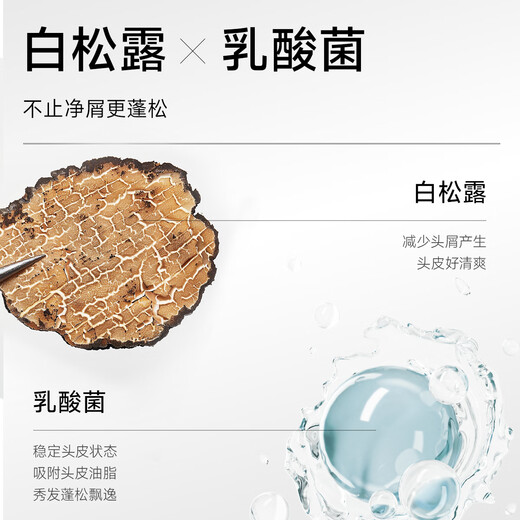 Flexible [Same Model for Fan Chengcheng] White Truffle Shampoo Oil Control Conditioner Washing and Care Shirting Cream