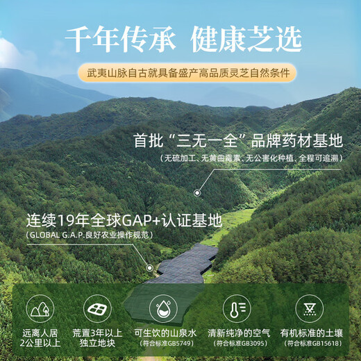仙芝楼 头道破壁灵芝孢子粉 1g/袋*4袋体验装 增强免疫力 