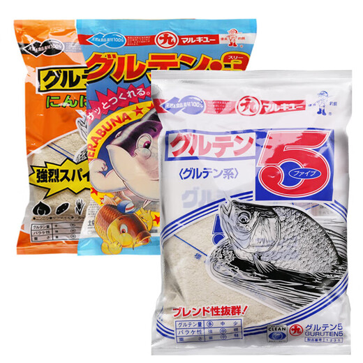 丸九原装丸九黄鲫饵料四季粉大新鲫力作天下无双配方野钓日本轻麸 四季通用鲫鱼1585g