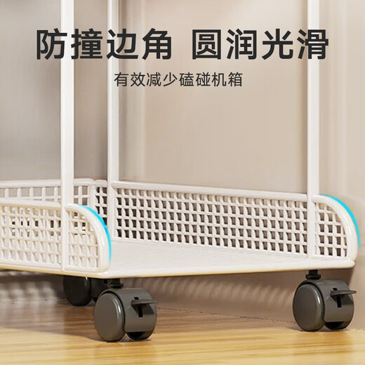 Youhuoda desktop computer host base bracket removable pulley suitable for chassis shelf home office double-layer bracket