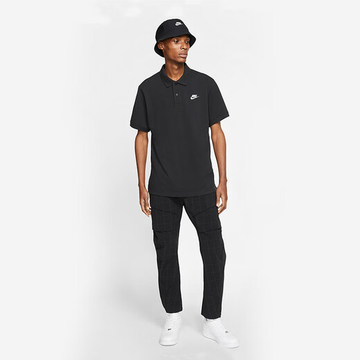 Nike (Nike) Kurzärärmelte Männer Spring Neues Revers Casual Polo Shirt Sport T-Shirt CJ4457-010 Offizieller authentischer FN3895-063 Authentic S