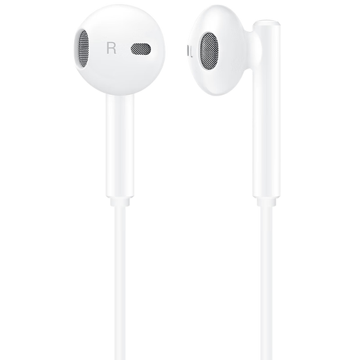Honor (HONOR) wired earphones Type-c Honor 60pro丨50丨se丨magic3丨4pro Huawei semi-in-ear headset enjoy 9x8 new bag-white (Type-C earphones) AM33