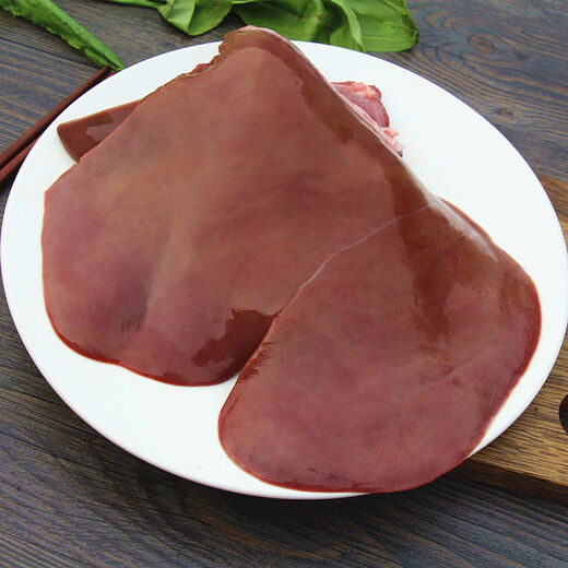 SF sheep liver, freshly killed, free-range, frozen, raw sheep liver, offal, offal, sheep offal, halal, 5Jin Jin equals 0.5kg, fresh sheep liver, SF fresh food matching