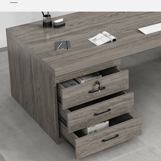 Linlan Boss Desk Supervisor Desk Office Furniture Desk President Desk Manager Desk 1.6m*0.8m Not including chair