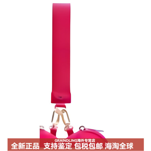 LULULEMON露露乐蒙DualPouch徽标时尚休闲尼龙手拿包女士粉色 粉色