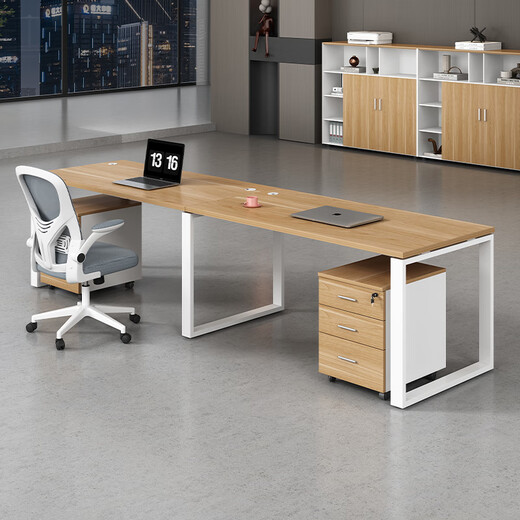 Yum Shengfeng desk workbench staff office desk and chair combination four-six-person staff station screen workstation computer desk and chair