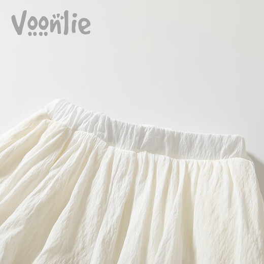 Шорты Fanli Girls Summer 2025 Новые детские повседневные брюки Baby Bloomers Тонкий стиль цветочные брюки лето белые 120 см