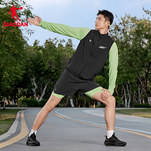 Jordan Feiying Vest Men's Vest Water-Repellent Breathable Marathon Running Sports Jacket Black 2XL