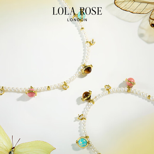 LOLA ROSE罗拉玫瑰日心说珍珠项链女节日礼物送女友生日礼物女