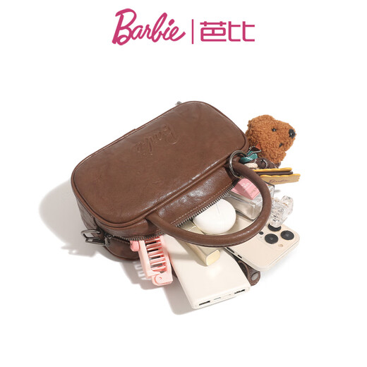 Barbie (Barbie) bag women's bag retro Boston bowling bag crossbody 2025 new handbag birthday gift for best friend