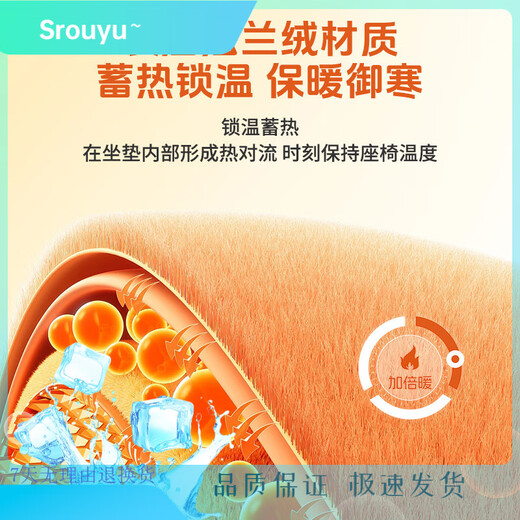 
Car seat cushion winter plush car seat cushion single-piece flannel rear row thickened warm three-piece set car interior supplies Seven-piece set three-piece set + 4 backrest five colors available NIO ET5ES6ES8ET7EC679
