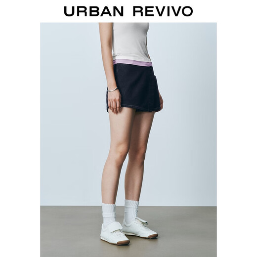 UR2025 Été Nouvelle femme rétro irrégulière inclinaison inclinable plaque élastique