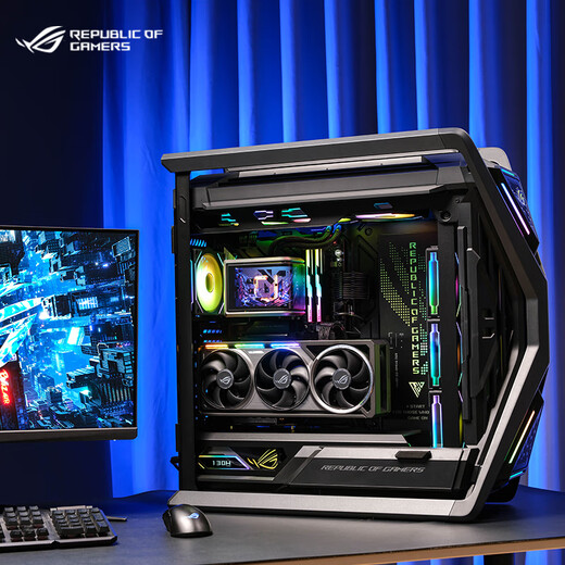 ASUS RTX5090 Night God graphics card 9800X3D 9950X3D host ROG Family Bucket Genesis God flagship host desktop e-sports game console assembly machine computer complete machine R9 9950X3D+RTX5090 Night God丨four