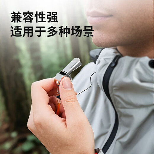 Mandelai Whistle Whistle Stainless Steel Police Whistle 10 Pack Referee Coach Outdoor Lifesaving Whistle