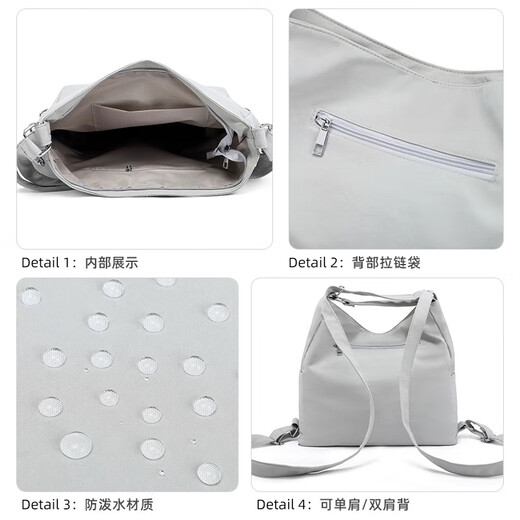 Ruiishi Ruifeng Swishiarfen Trendy Crossbody Bag Sac de grande capacité décontracté à grande capacité Sac à bandoulière polyvalent pour femmes Sac à dos sportif sportif Sac à cyclisme Chaosbuchaobaoc677 noir