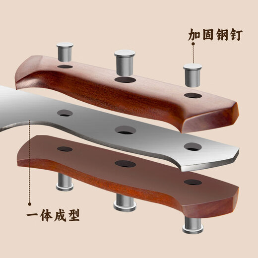 Zhang Xiaoquan bone chopping knife, special bone chopping knife, household bone chopping knife, rib knife, meat chopping knife, professional chopper large beef bone knife, weighted and thickened bone chopping knife