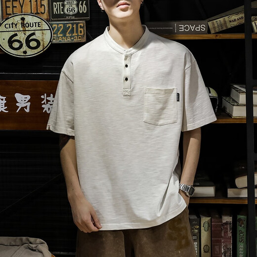 Kazuki Kuraishi Kuraishi Polo blanc tendance à la mode