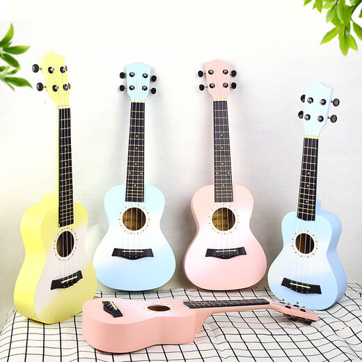 
OTHER Rongde Hall ukulele 23 inch beginners students girls boys small guitar children ukulele 21 inch matcha green