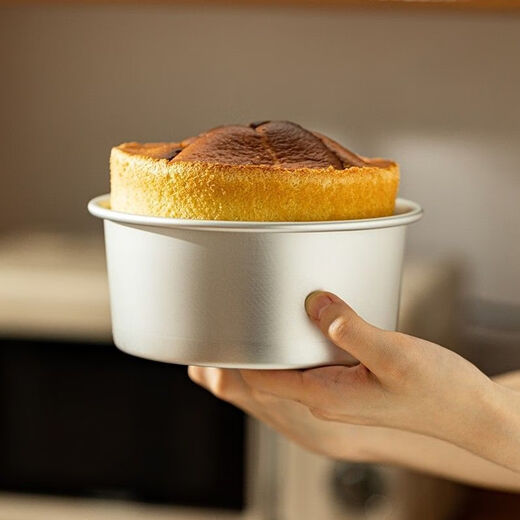 Jekeno Cake Mold Chiffon Cake Mold 6 Inch Cake Mold Mousse Mold Live Bottom Round Cake Baking Tool