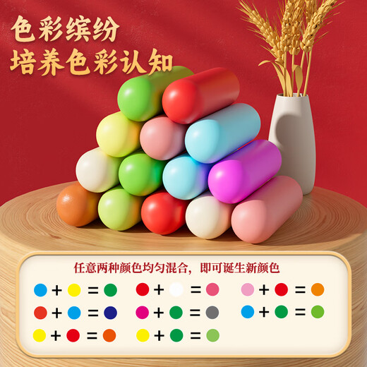 Xidic Mehl Farbe Schlamm ungiftiger Lebensmittelqualität Kinderhaus Küche Spielzeug National Dessert Clay Form Geburtstag Geschenk
