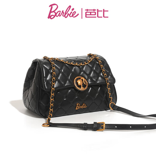 Barbie Women's Bag 2025 New Diamond Flake Small Flavour Light Luxury Brand de luxe à épaules à bandoulière Cadeau pour la femme Gift Birthday