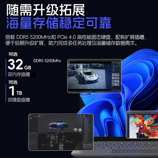 ThinkPad Lenovo ThinkBook14+ 2025 20 % Zuschuss Core Ultra9 optionaler 3K-Bildschirm AI dünnes und leichtes Ultrabook Hochleistungsdesign Büro-Gaming-Studenten-Laptop i5-13420H 16G-Speicher 1 TB Solid-State-TB14 IPS-Display mit hohem Farbraum, unabhängige Grafikkarte, neu aktualisiert, WiFi6