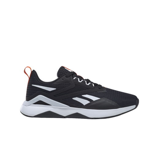 Reebok Official Men and Women Couple NANOFLEX Indoor Sports Fitness Breathable Energy Comprehensive Training Shoes HR0415 (Female Model/Recommend One Size Smaller) 35.5 Women