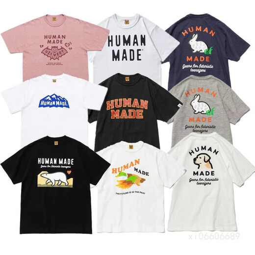 Lee Kids japoneses retro letras inglesas dibujos animados impresos camiseta de algodón de algodón de bambú de manga corta 3890 blanco l