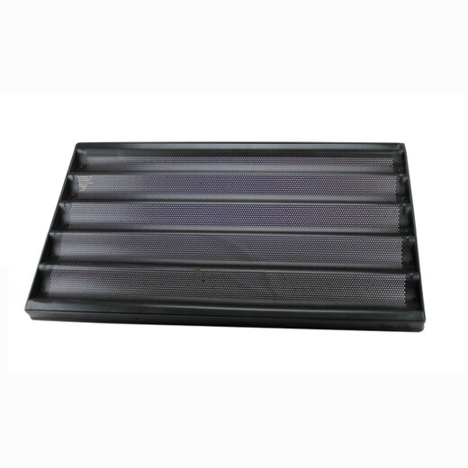 
Three-energy utensils commercial baking molds, five-slot wave non-stick 60*40 baguette baking tray sticks, U-shaped bread molds, three-energy sn15935 slots