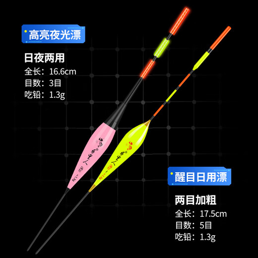 Deng Gang recommends the adjustment-free stand-up floating gold-sleeved double hook line set fishing line set, a complete set of finished Taiwan fishing main line fishing gear, 1 reel set (no drifting, no main line box | special for replenishment, 5.4 meters 1.0 main line + 0.8 sub-line + No. 3 gold sleeve fish hook