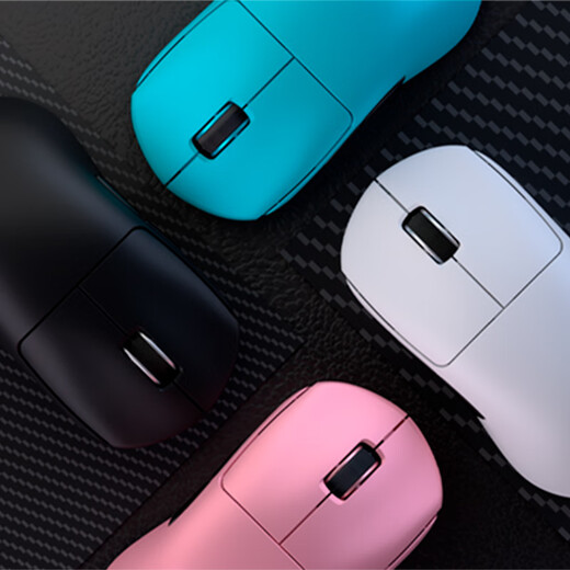 VALKYRIE VK M3 wired/2.4G/Bluetooth three-mode gaming mouse 8K wireless receiver 40g lightweight symmetrical waist gaming mouse VK M3 blue blue + anti-slip stickers