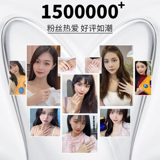 DR Mobius gold thread couple ring pt950 platinum engagement ring Valentine's Day birthday gift for boyfriend and girlfriend gold thread pair ring