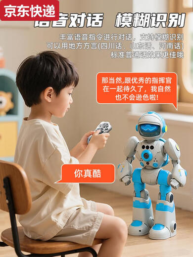 Qilicai 2025 Kinder intelligenter Roboter AI Sprachdialog Dialog singen tanzen Fernbedienung Elektrisches Spielzeug Early Education Geschenk Dora Warrior Pink intelligent Programming + Magic Change Recording +