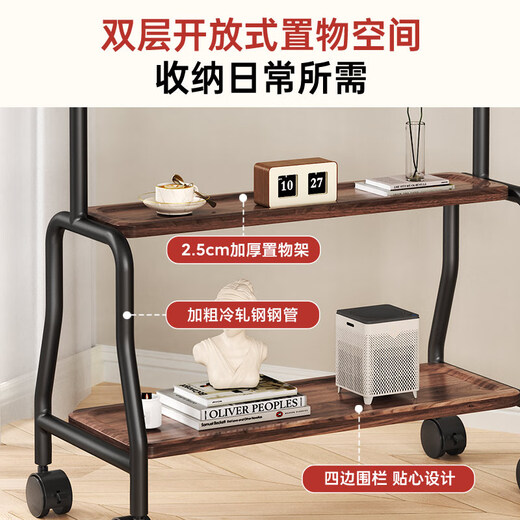 Beishi 32-75-inch TV stand universal floor-standing TV rack video conferencing display TV cart suitable for Xiaomi Hisense TCL Skyworth and other 55/65 inches