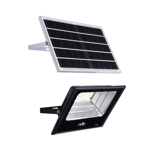 NVC solar lighting outdoor floodlight outdoor street light waterproof light control remote control 750lm + light about 40