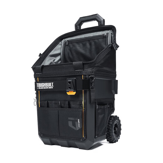 TOUGHBUILT Large Trolley Tool Bag 22-inch Tug Bag Waterproof Hard Bottom Multifunctional 45 Degree Large Opening Storage Box TB-CT-61-14/Tug Tug Bag Tool Bag