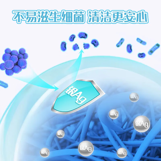 Miaojie antibacterial sponge scouring pads, 10 pieces, antibacterial rate 99%, clean dish towel, easy to absorb water, kitchen household use