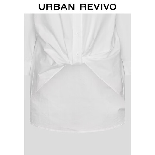 UR2025 new autumn women's fashion casual V-neck pleated blouse shirt UWM250097