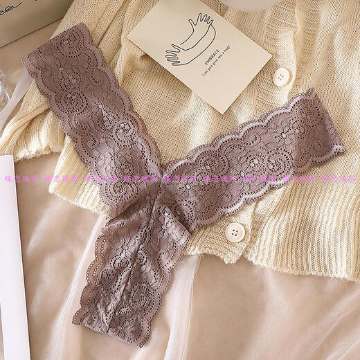 Slightly fat 90250 Jin Jin is equal to 0.5 kg. Large size T-string sexy lace hollow breathable fat mm plus fat plus size T-string pants. Light brown color - 2XL 140-200 Jin Jin is equal to 0.5 kg.