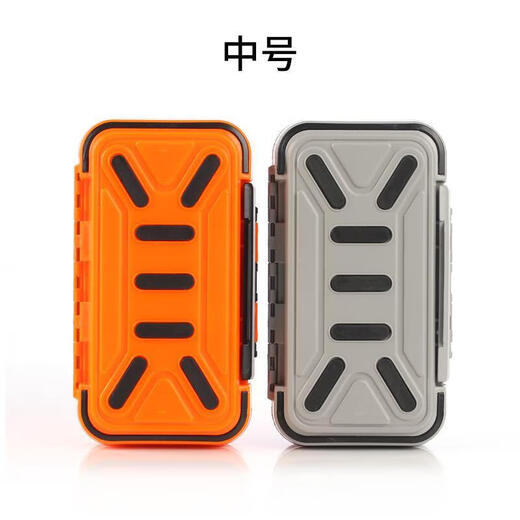 Zhizhou fishing storage box accessories box multi-functional fishing gear fishing gear rock fishing accessories box lure fishing accessories ordinary black small (not waterproof)