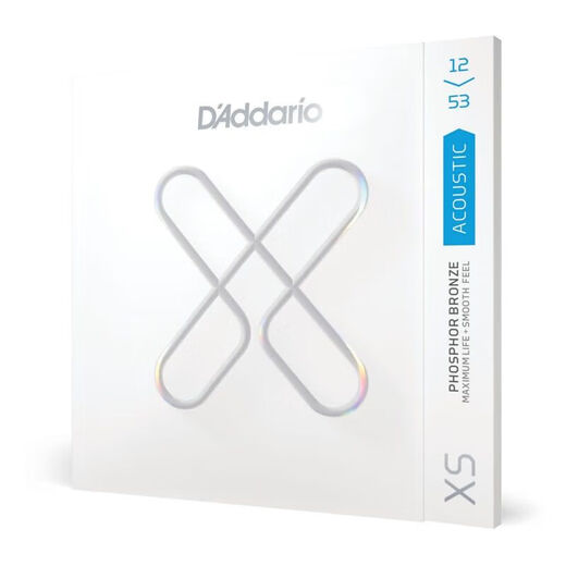 【自营 】DAddario达达里奥美产镀膜XT民谣电吉他琴弦磷铜镀膜XS琴弦防锈 XSAPB1047 磷铜民谣吉他琴弦