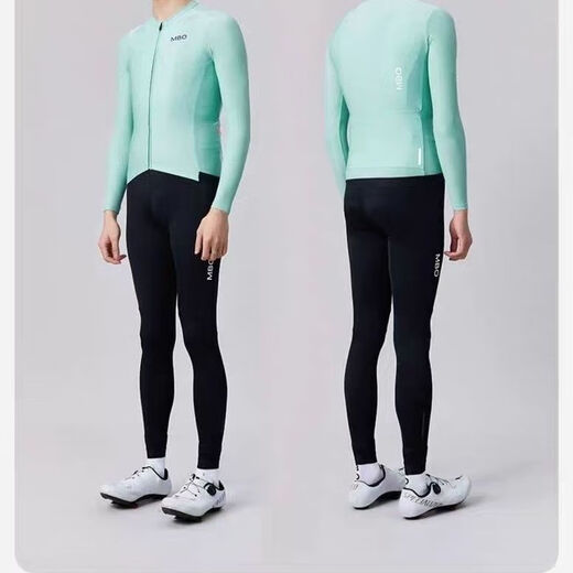 Meissenland (MBO) MBO cycling clothing autumn and summer men's and women's cycling clothing thin breathable sweat-absorbent comfortable road cycling long-sleeved top Autumn and summer thin dark red long-sleeved XL XXL