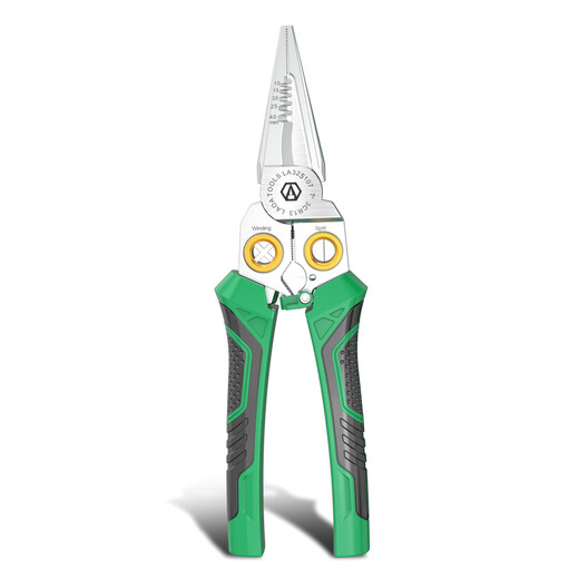 LAOA old A wire stripper multifunctional electrician's pliers stainless steel tip wire cutter 7 in 1 LA325107