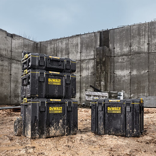 DEWEI HEAVER DURCH DURCH DURCH WASGERFORTE NEUE PANSTONE-Kombination aus der zweiten Generation gestapelt die Toolbox DS300 Panstone Coverless Koffer DS280 DWST1-756