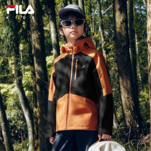 FILA [FIHU Technology] Veste de charge pour enfants Fila 2025 Automne Boys and Girls Outdoor Triple Defense Veste