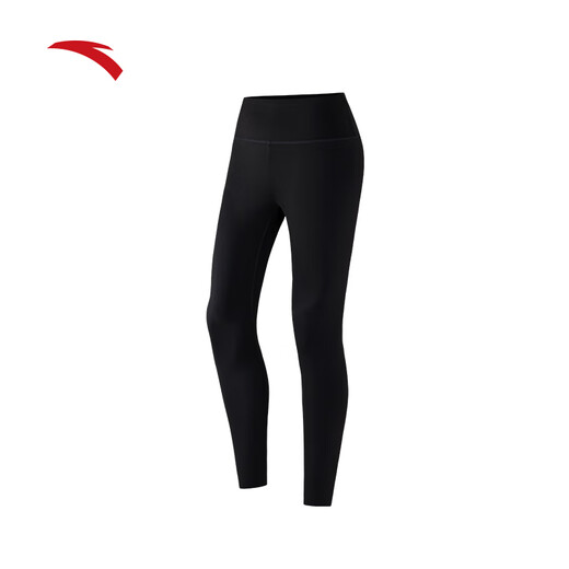 ANTA Shark Pants丨Small-waisted yoga pants, tight-fitting nine-point women's sports pants, running fitness wear, high-waisted trousers