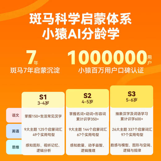 Little Ape Learning and Training Machine E1 Color Ink Screen <Qimeng Children's Fun Gift Box> Elementary, junior high and high schools promote learning and practice with precise learning Yuanfudao Zebra AI Learning Machine 10.3 128G